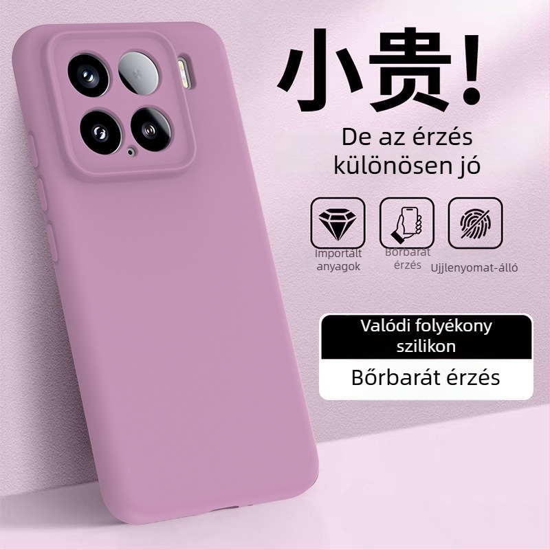 Xiaomi 15 / 15S Pro folyékony szilikon védőtok – minimalista, elegáns, prémium érzet