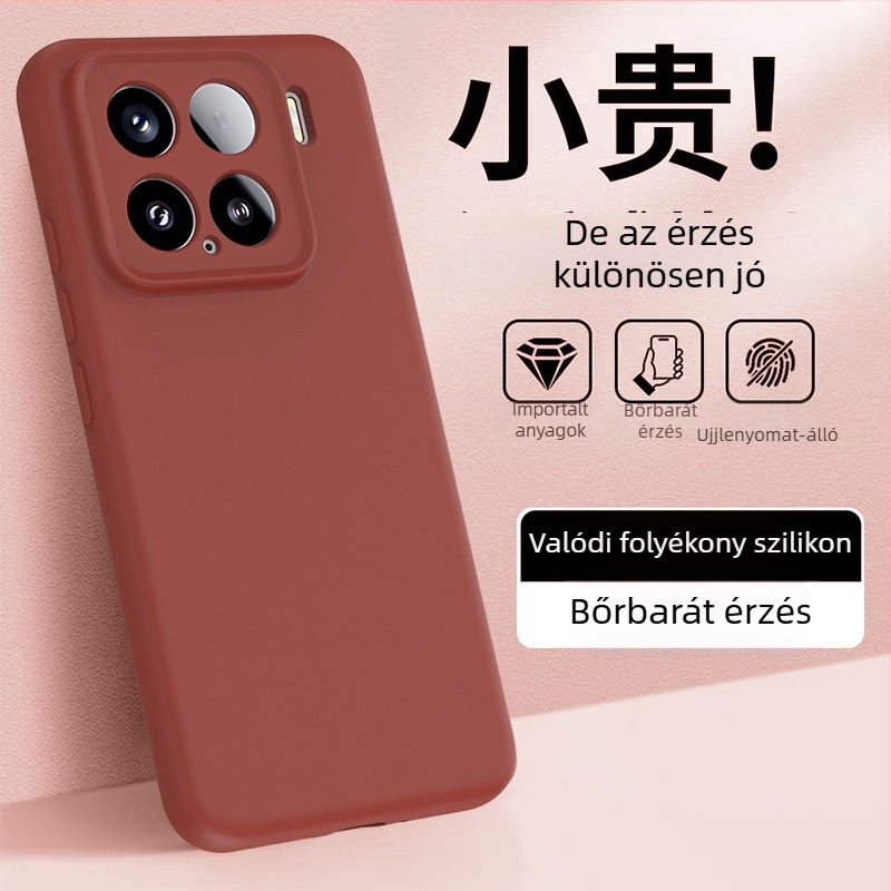 Xiaomi 15 / 15S Pro folyékony szilikon védőtok – minimalista, elegáns, prémium érzet