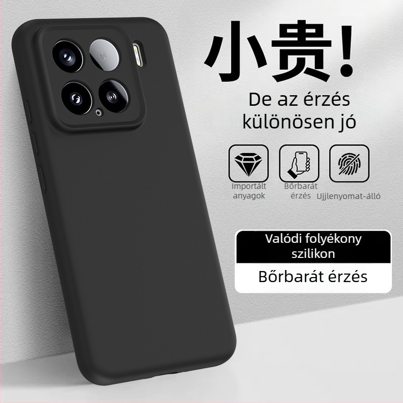Xiaomi 15 / 15S Pro folyékony szilikon védőtok – minimalista, elegáns, prémium érzet