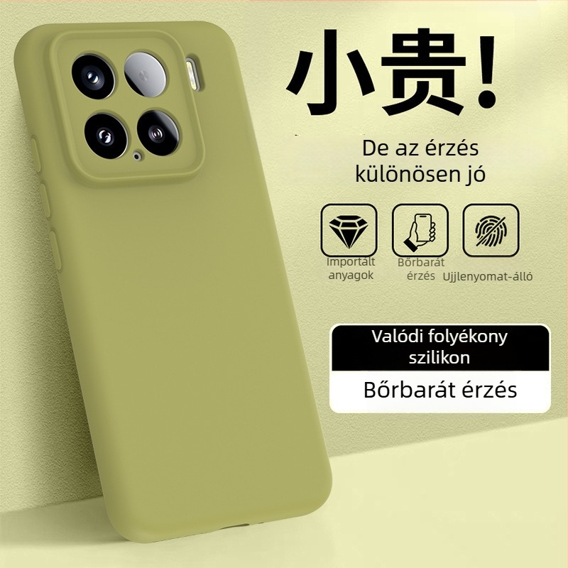 Xiaomi 15 / 15S Pro folyékony szilikon védőtok – minimalista, elegáns, prémium érzet