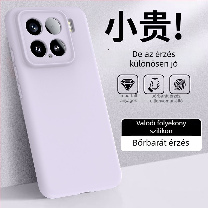 Xiaomi 15 / 15S Pro folyékony szilikon védőtok – minimalista, elegáns, prémium érzet