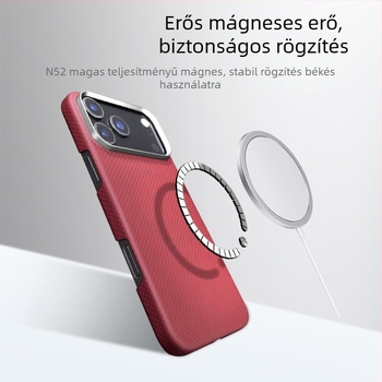 iPhone 17 Pro Max hátlapi tok, kézzel készített valódi bőrből, esés elleni védelem, testreszabható