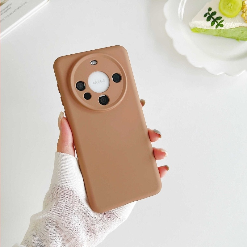 Huawei Mate60 Pro telefontok folyékony szilikonból, egyszínű