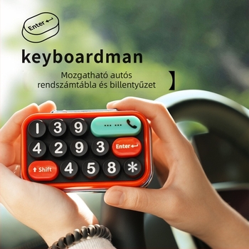 Parkolási telefonszám tábla személyre szabott logóval, DIY digitális ideiglenes parkolótábla