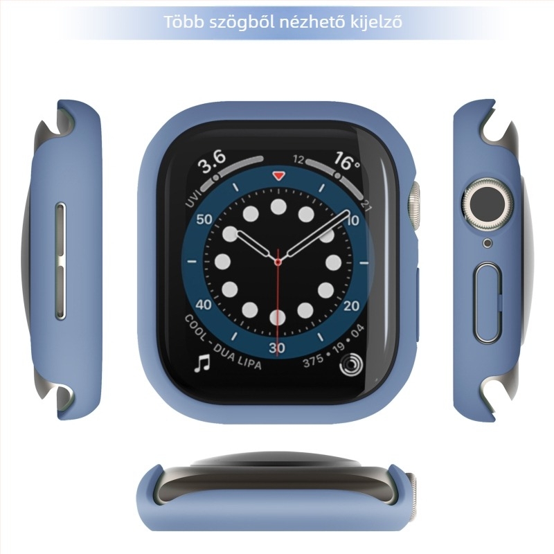 Apple Watch védőtok teljes PC burkolattal és integrált képernyővédő fóliával