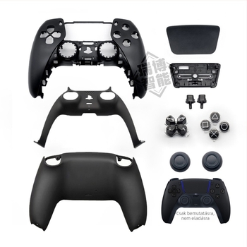 PS5 kontrollerhez cserélhető ház – ABS+PC anyag, kompatibilis a PS5 kontrollerrel, modellek 010/020/030/040/050, súly 65,5 g