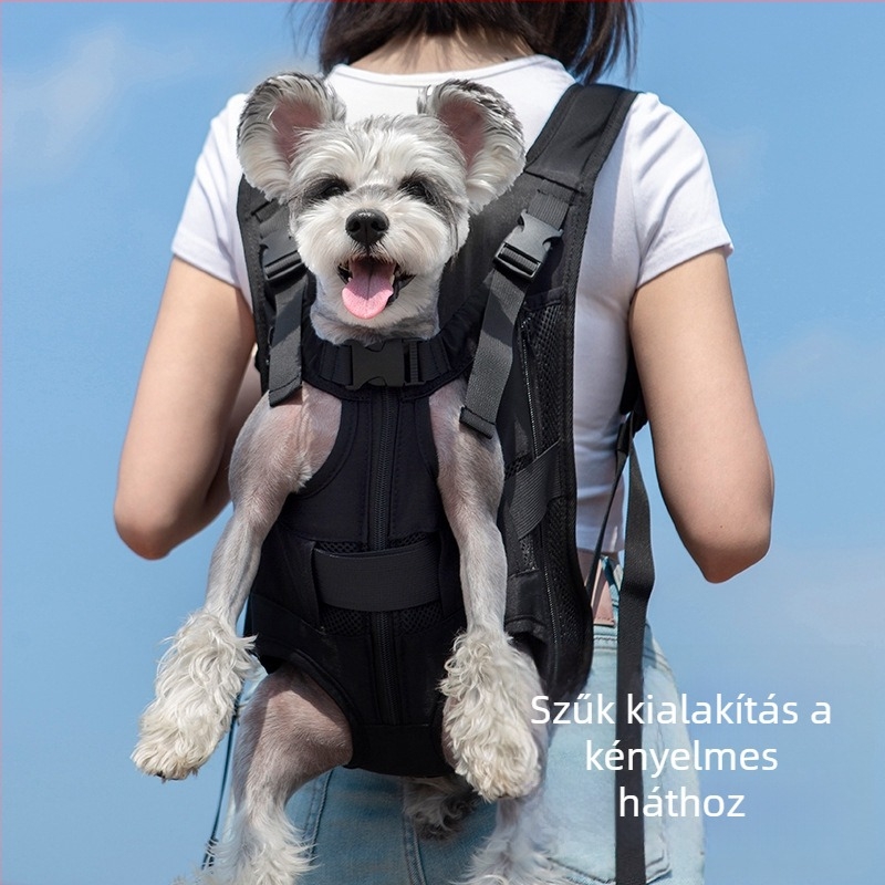 Állatbarát táska hátizsák ölelés dizájn - nejlon anyag, kapacitás 1, kutya és macska számára, márka donoyoyo