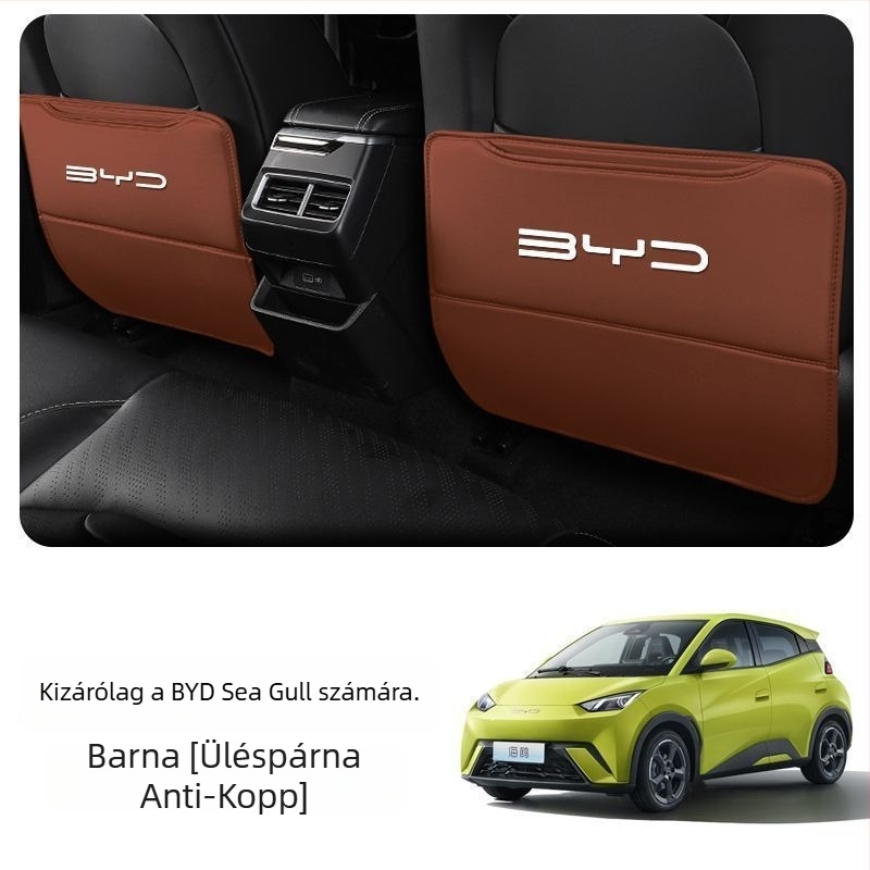 BYD Seagull Hátsó Ülés Anti-ütközés Párna, Hátsó Tároló és Belső Dekoráció Szennyeződés Ellen