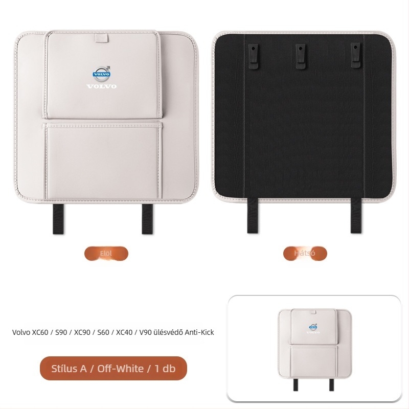 Fangmeng Hátsó üléshez tartozó szemeteszsák antisík párnával – Kompatibil Volvo XC60, S90, XC90, S60, XC40, V90