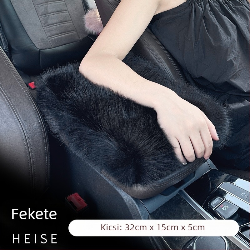 Autó kartámasz párna, téli plüss, vastag, univerzális, testreszabható — Xuan ruyi