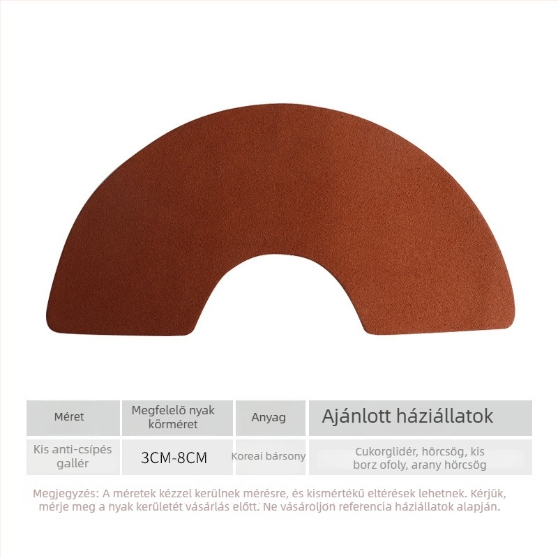 Kisállatok számára anti-harapás nyakgyűrű – Elizabeth gallér