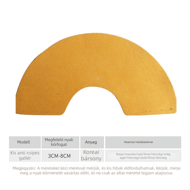 Kisállatok számára anti-harapás nyakgyűrű – Elizabeth gallér