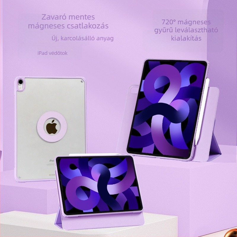 Báránybőr flip tok iPad Pro számára mágneses záródással, ütésálló és hőelvezető
