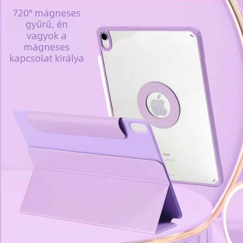 Báránybőr flip tok iPad Pro számára mágneses záródással, ütésálló és hőelvezető