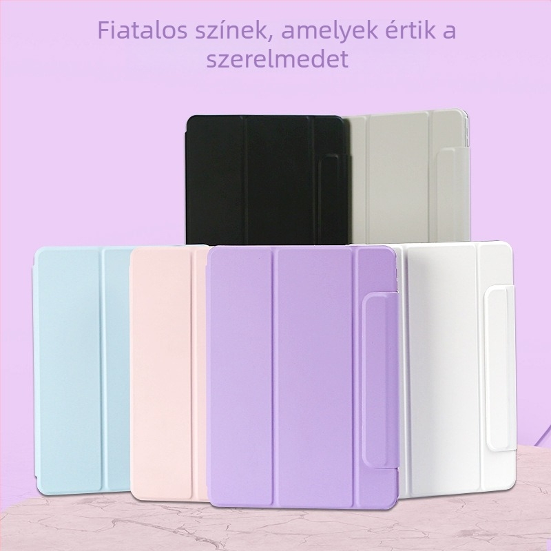 Báránybőr flip tok iPad Pro számára mágneses záródással, ütésálló és hőelvezető