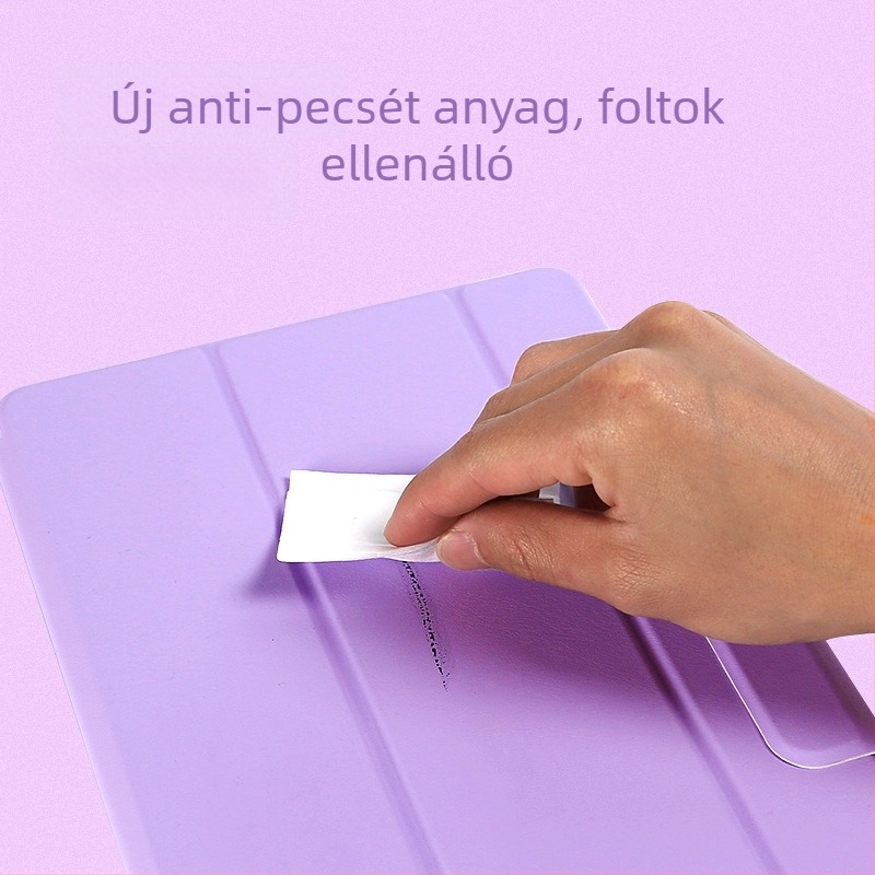Báránybőr flip tok iPad Pro számára mágneses záródással, ütésálló és hőelvezető