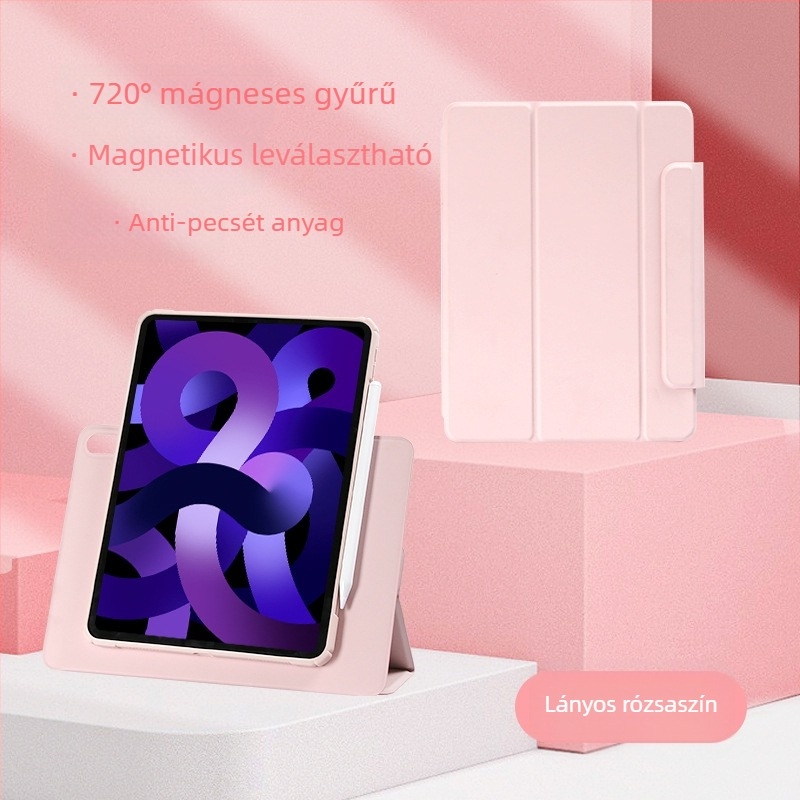 Báránybőr flip tok iPad Pro számára mágneses záródással, ütésálló és hőelvezető