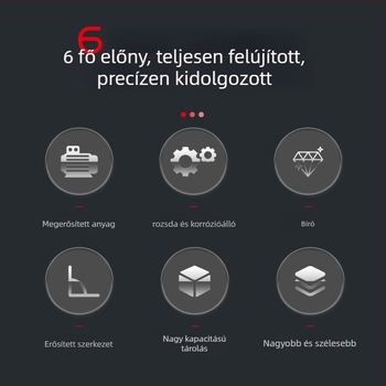 Hordozható szerszámkoffer – tárolásra és alkatrészekre, multifunkcionális, egyrétegű kialakítás, széthúzható koffer sorozat