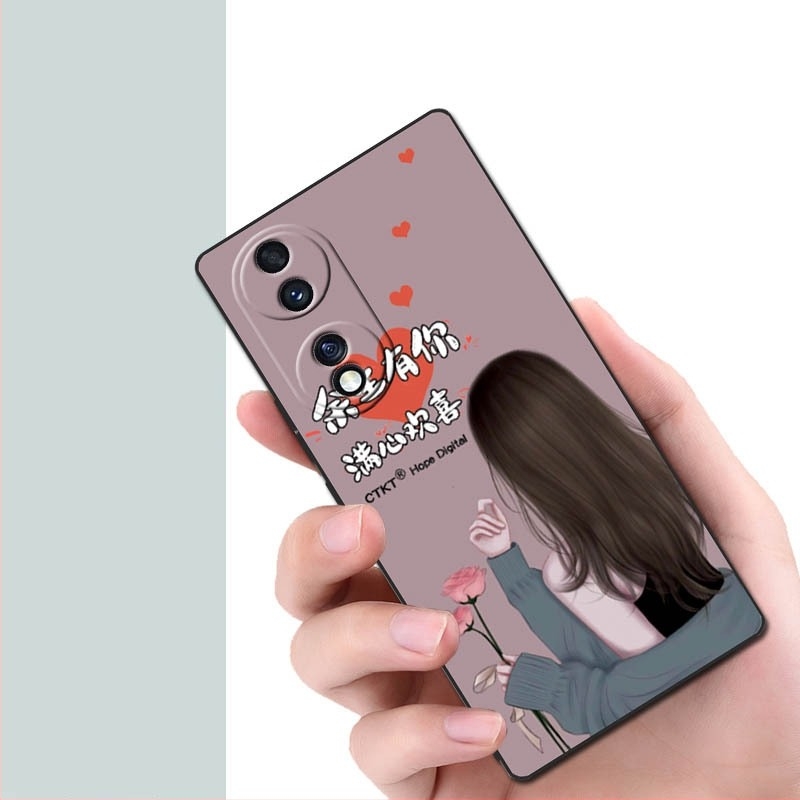 Huawei Honor 70 védőtok – szilikon, 5G védelem, teljes lefedettség, ütésálló, modell FNE-AN00 ANOO