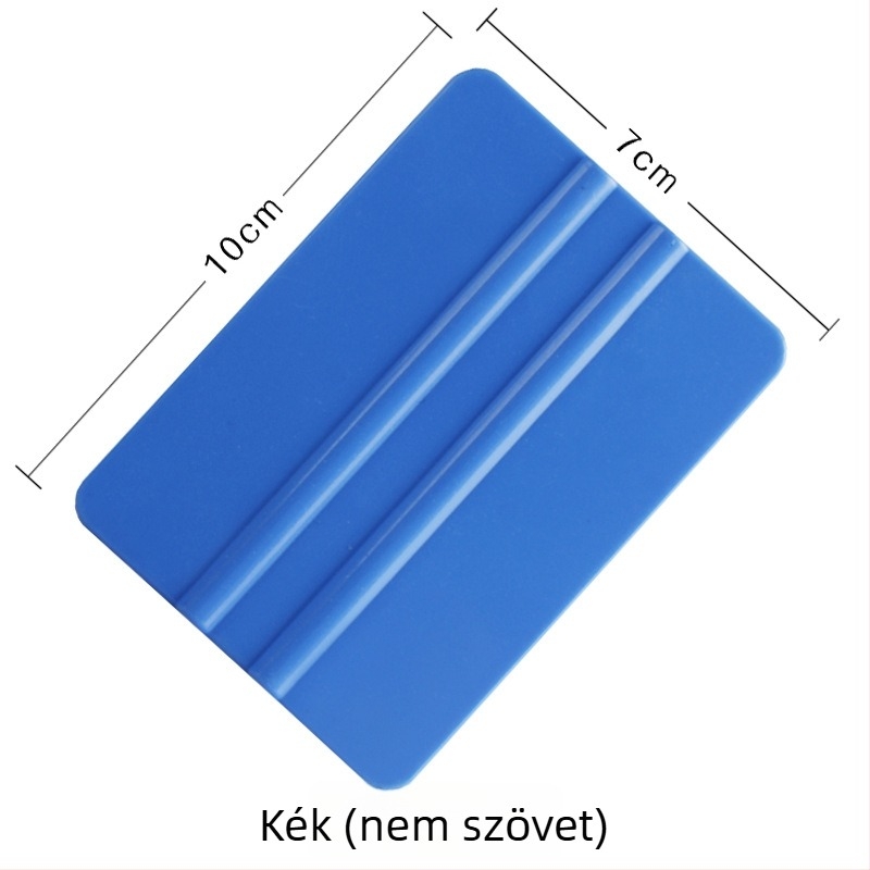 Autófólia kaparó, kétoldalú, négyzet alakú, PP műanyag