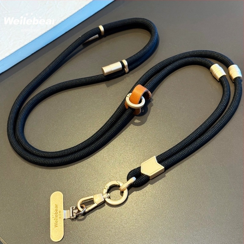 Telefon nyakpánt Crossbody- és csuklópánttal — multifunkcionális és állítható nyakpánt, hordozható kültéri használatra (Anyag: Műanyag; Forma: Női; Típus: Telefon-táska)