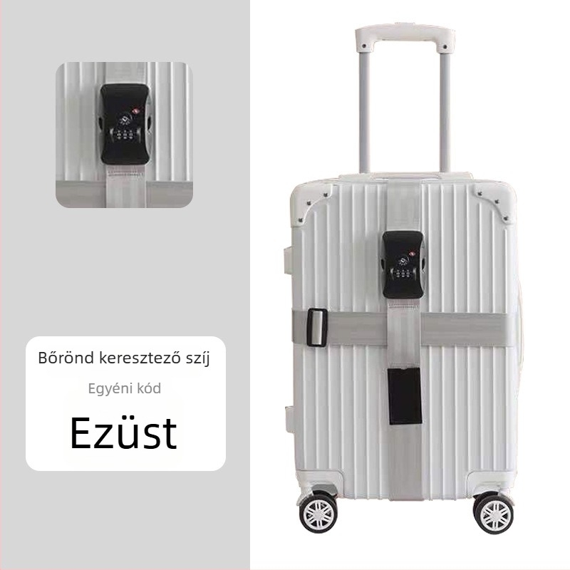 Poggyászheveder keresztbiztonsági dizájn, poliészter, 2018 tavasz