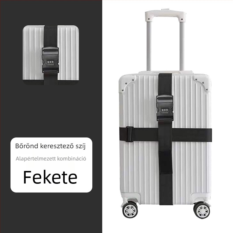 Poggyászheveder keresztbiztonsági dizájn, poliészter, 2018 tavasz