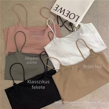 Nylonból készült mellkas-köpeny felső, ultranagy 3/4-es pohárral, 90–95% nylon tartalom, lélegző