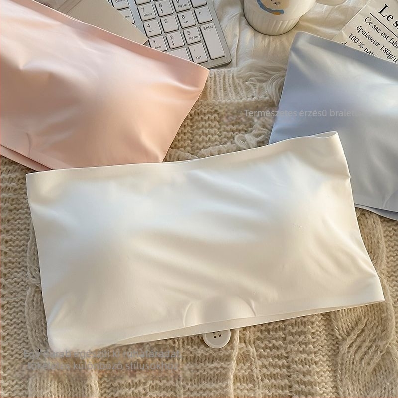 Női mellkas-wrap – nylon, varrat nélküli, vállpánt nélküli, csúszásmentes, vékony formázott kosár