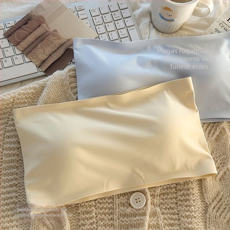 Női mellkas-wrap – nylon, varrat nélküli, vállpánt nélküli, csúszásmentes, vékony formázott kosár