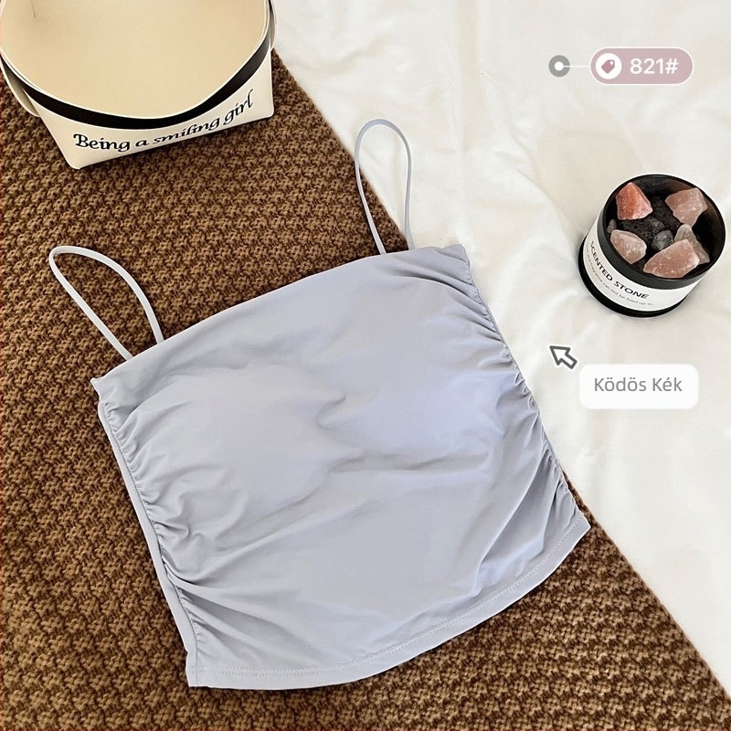 Tube Top Chest Wrap - Ice Silk, 70-80% Viscose, Full Cup, Breathable