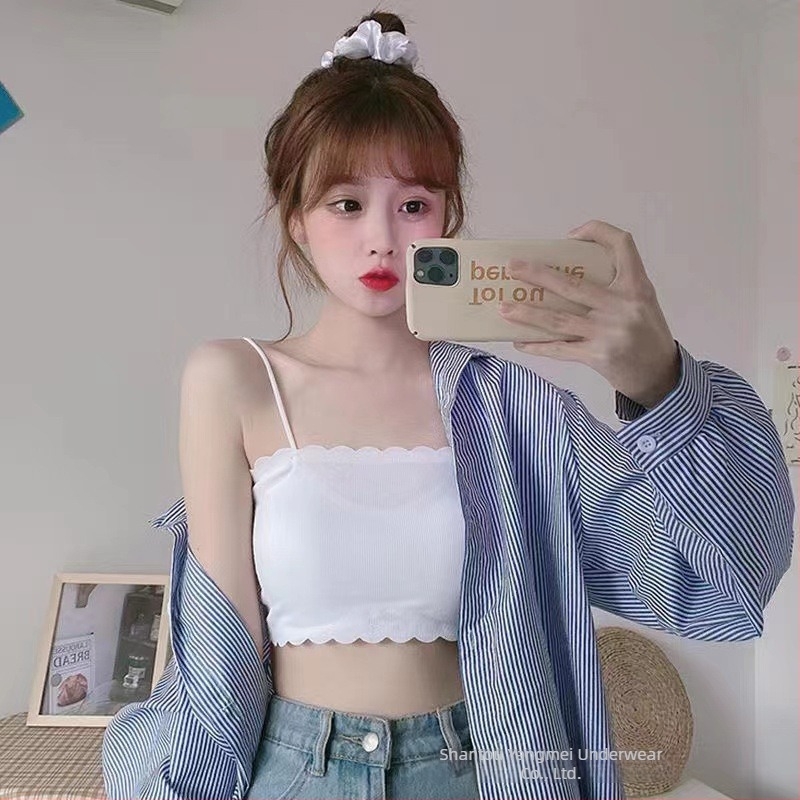 Jégselyem bandeau top, szép hátsóval, könnyű, női top