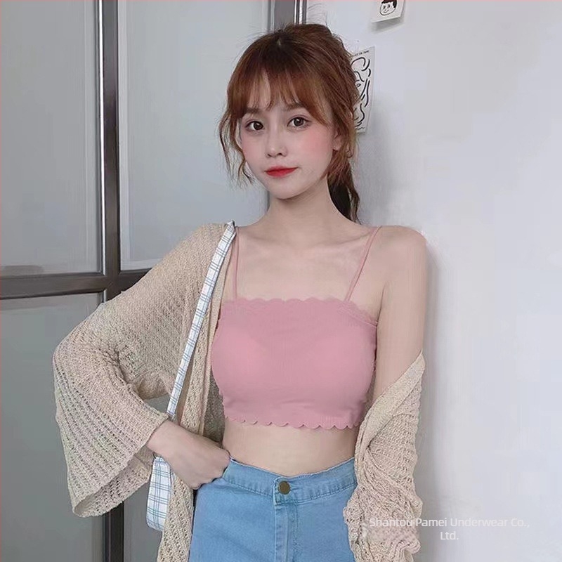 Jégselyem bandeau top, szép hátsóval, könnyű, női top