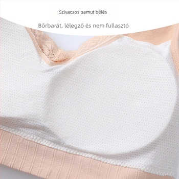 Denmi vezeték nélküli melltartó tanktop-stílusban vékony formázott kosarakkal, teljes kosár, nejlon-elasztán anyag, rögzített kettős vállpántok, lélegző és kényelmes tartás