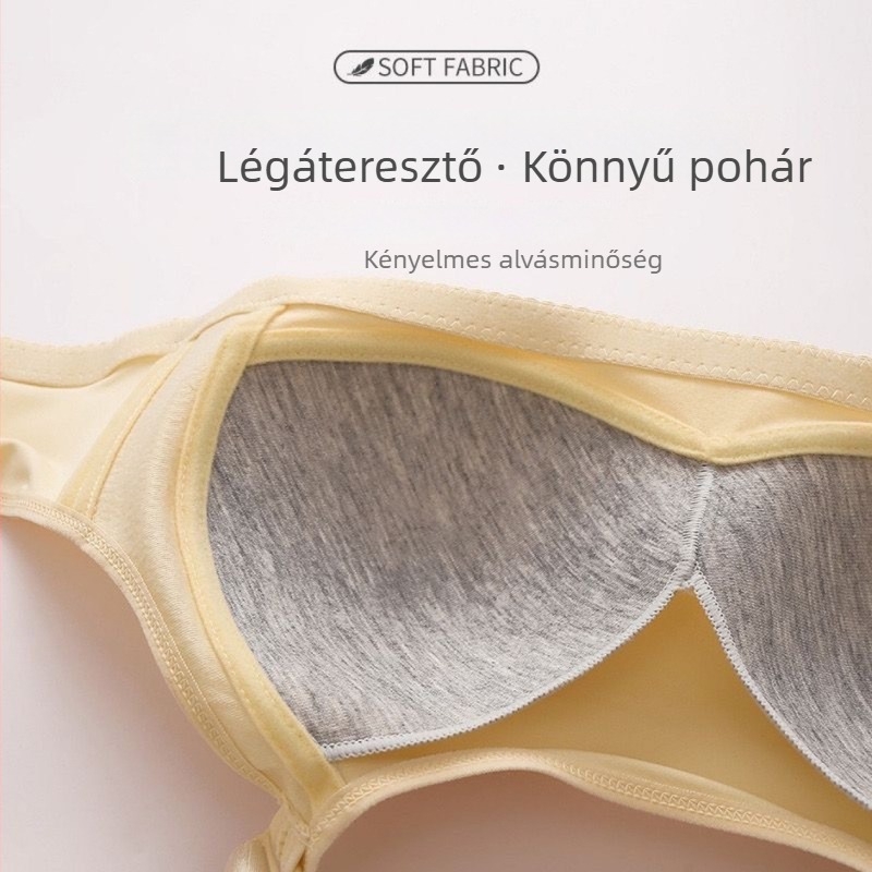 Nylon váll nélküli melltartó, 3/4 kosár, összeszűkítő hatású, lélegző, varratmentes
