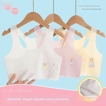 Varrás nélküli nylon melltartó lányoknak 8 év felett – nyár, tavasz, ősz