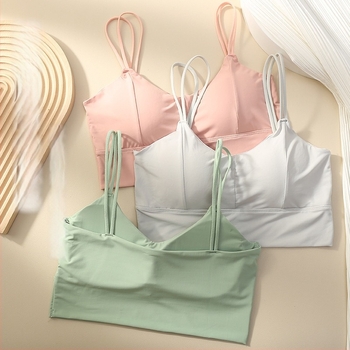 Nylon anyagú bra wrap/tube top, teljes kosár, közepesen formázott kosár, légáteresztő, nyom nélkül, kényelmes