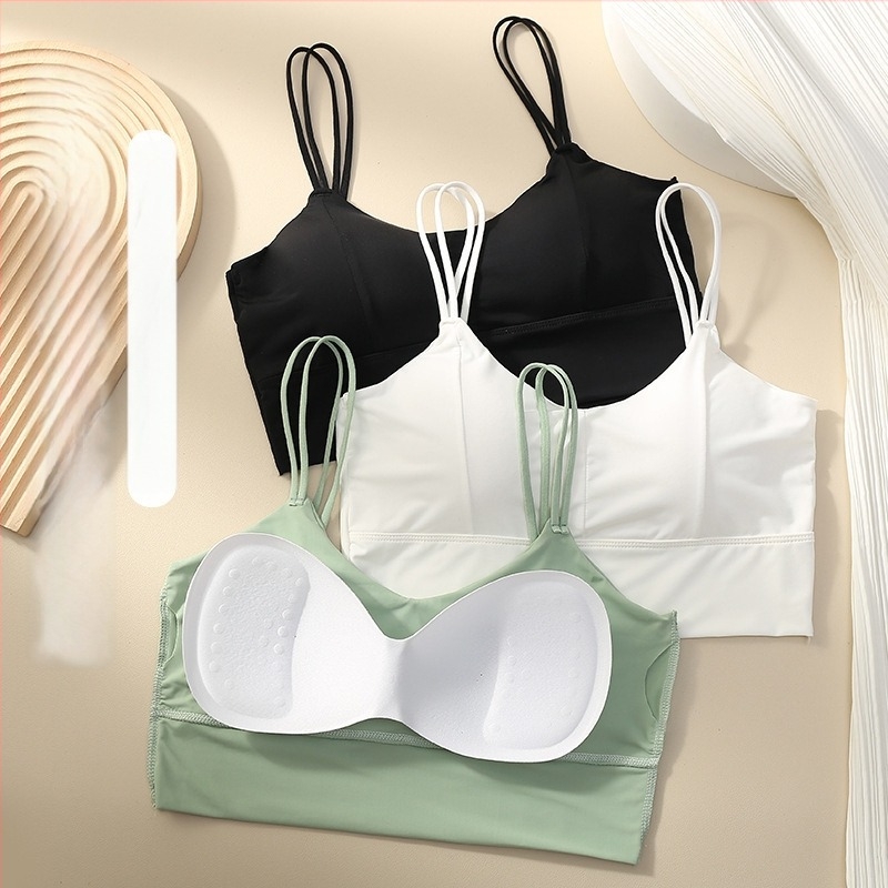 Nylon anyagú bra wrap/tube top, teljes kosár, közepesen formázott kosár, légáteresztő, nyom nélkül, kényelmes