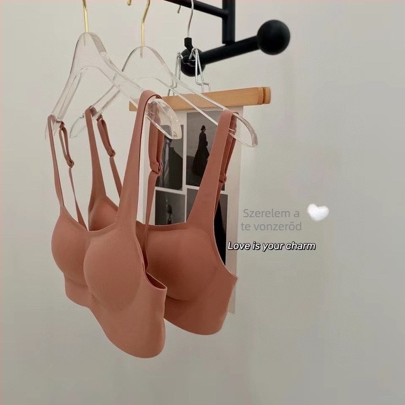 METWO latex melltartó négyszögletes dekoltázzsal, francia stílus, merevítő nélkül, varrat nélküli, ultra vékony push-up, állítható