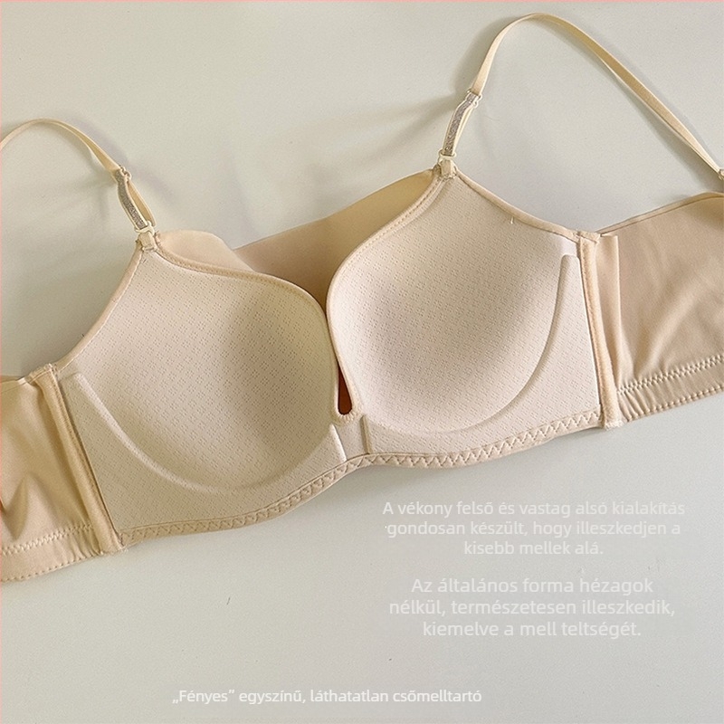 Sima nélküli bandeau melltartó nőknek, kis mellűeknek, push-up