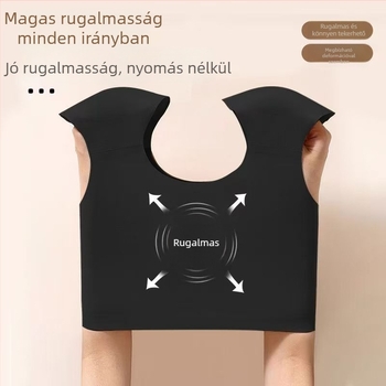 Vezeték nélküli melltartó, teljes kosár és vékony formázott kosár, bélés nylon 70–80%, fix pántok