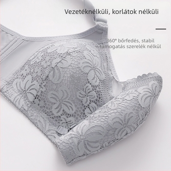 Csőtop melltartó csipkével, kosár 3/4, vékony formázott kosár, állítható vállpántok, hátul négy sor csat