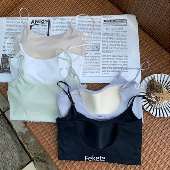 Nélküli vállú wrap melltartó Ice Silk anyagból, Mold Cup, 3/4 kosár, nagy U-hát