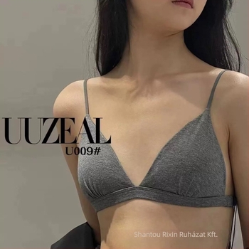 Pamut melltartó hát nélküli 3/4 kosárral, vékony formázott kosár, levehető dupla pántok, lélegző kényelem