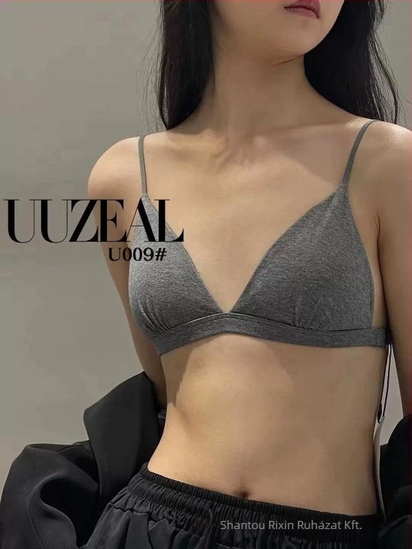 Pamut melltartó hát nélküli 3/4 kosárral, vékony formázott kosár, levehető dupla pántok, lélegző kényelem