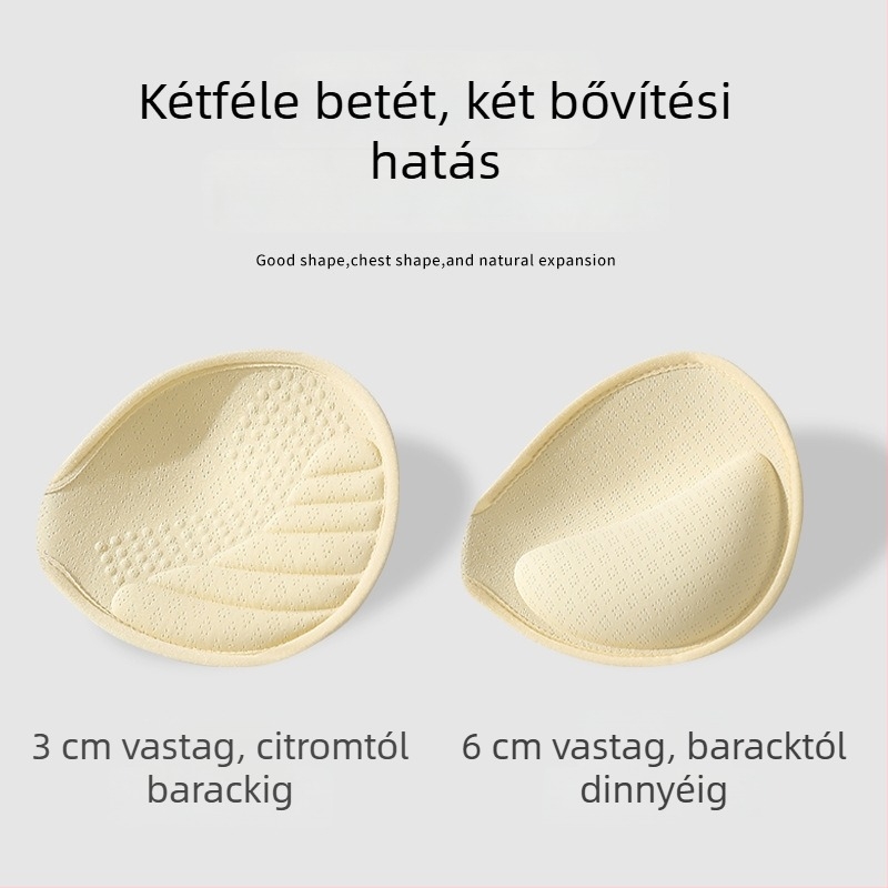Pánt nélküli melltartó nőknek, tube-top stílusban, csúszásmentes, push-up, 3/4 kosár, nylon anyag
