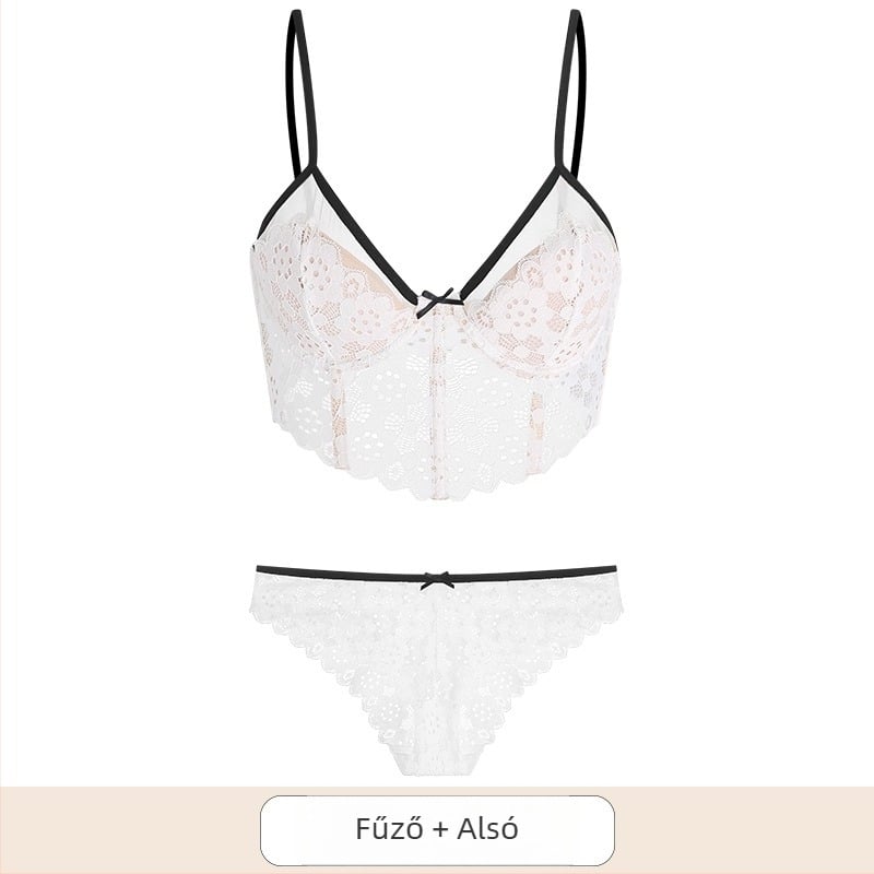 Csipkés ultrakönnyű melltartó 3/4-es kosárral, ultra‑tömör formájú kosár, fő anyag: nejlon 50%, bélés: nejlon 50%, fix dupla vállpántok