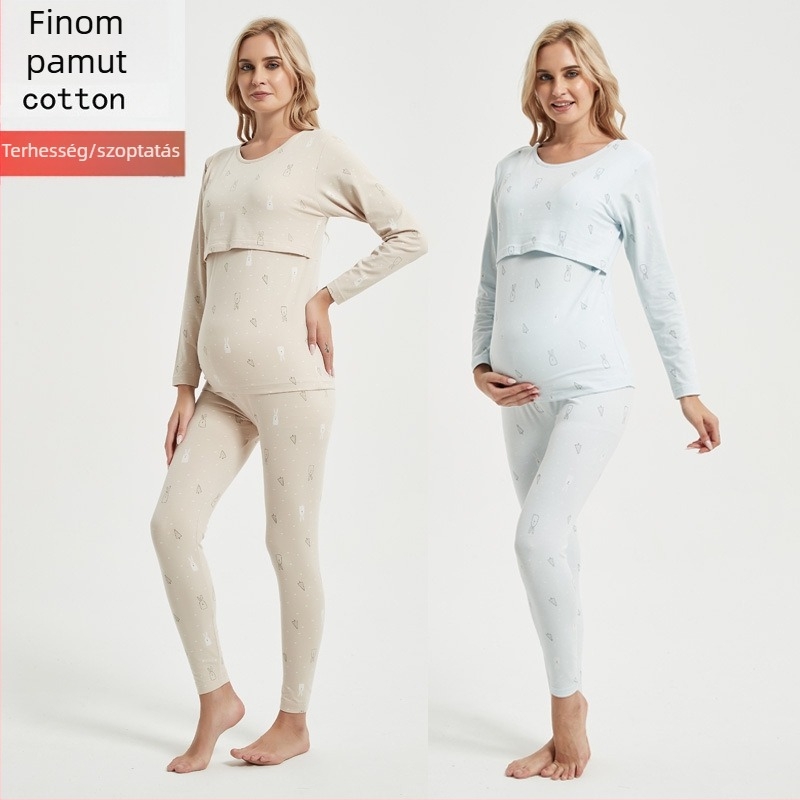 Kismama és szoptató pulóver, 95% pamut, vast anyag 201–250 g/m2, belső viselés terhesség és postpartumhoz, téli–tavaszi–ősszi viseletre