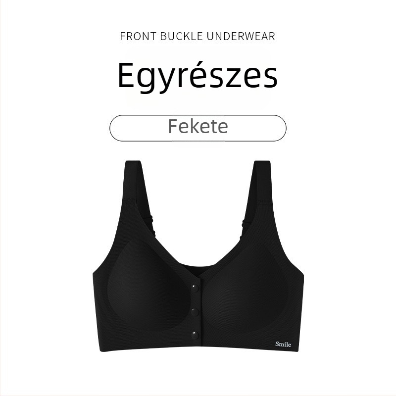 Elöl nyíló szoptatós melltartó terhes nőknek, vezeték nélküli, légáteresztő, anti-esés, vékony kosár