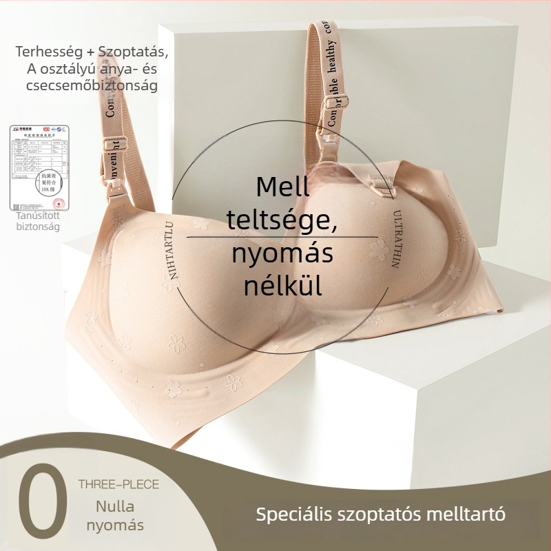 Anyasági és szoptatós melltartó postnatális szoptatáshoz – emelés és formázás, a megereszkedés elleni védelem, oldalsó mellek támogatása